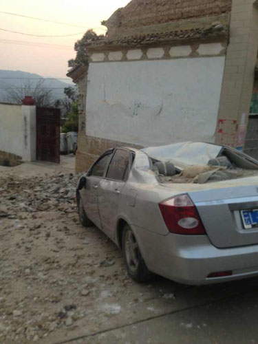 云南大理洱源發生5.5級地震 150名官兵緊急馳援