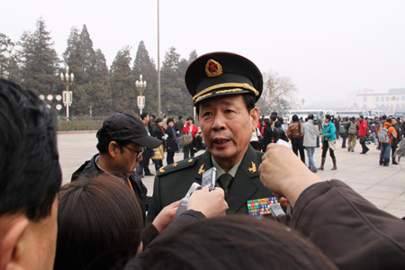 政協開幕式上的代表們