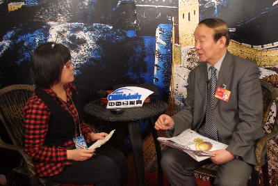 全國政協委員蔣效愚接受專訪 點評劉翔表現