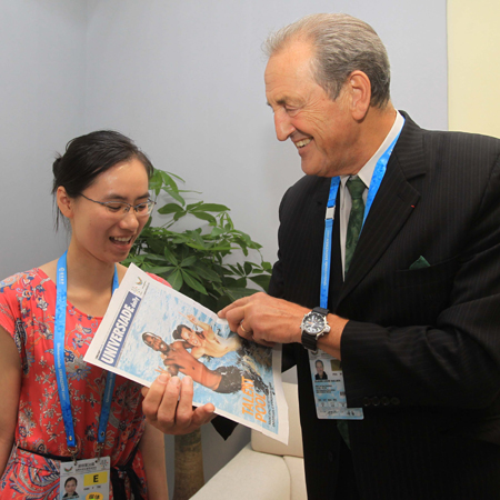 大體聯(lián)主席加利安：大運(yùn)會(huì)將是一場(chǎng)青春盛宴