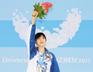 中國選手唐奕女子100米自由泳打破賽會紀錄