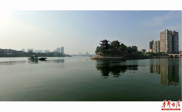 保護(hù)母親河之湘江如畫