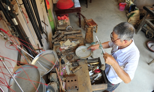 蘆洪市鎮老街的手藝人