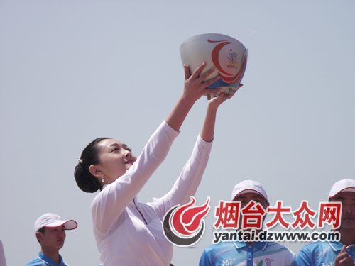 海陽亞沙會倒計時60天 火種采集儀式舉行