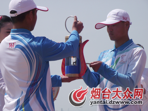 海陽亞沙會倒計時60天 火種采集儀式舉行