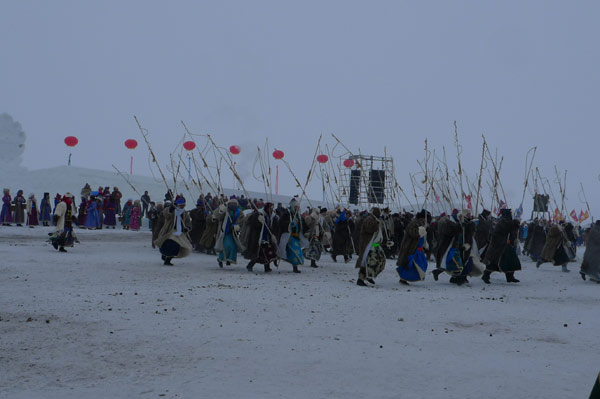 2012內蒙古冬季那達慕文化節激情上演