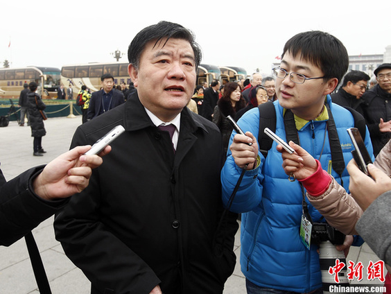 警察在天安門廣場執勤