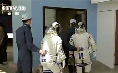 神九演練顯示滿足發射任務要求 航天員鍛煉不中斷