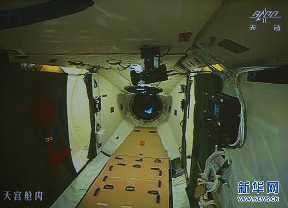神九航天員進駐天宮一號