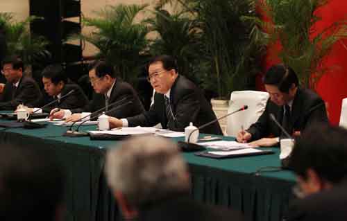 李長春參加四川團審議 肯定災后恢復重建成就