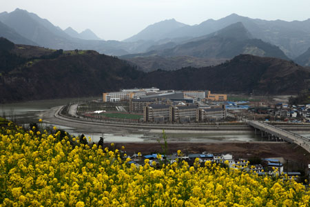 災后走訪青川智慧島教育園區