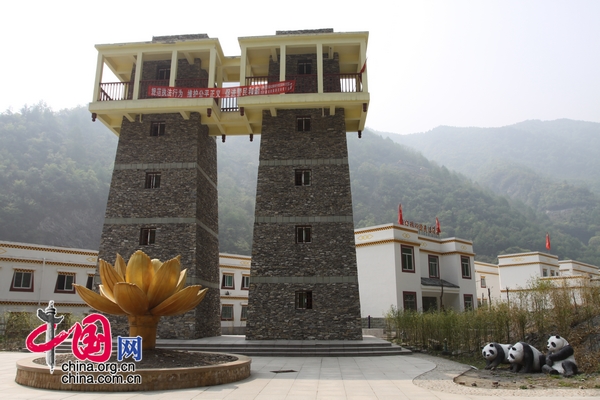 臥龍重建熊貓護養(yǎng)兩不誤 農民“退耕還竹”得實惠