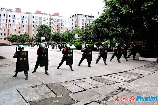 “滑水賽”安保力量