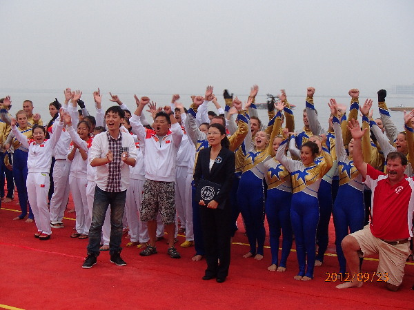 2012年藝術滑水吉尼斯世界紀錄挑戰賽精彩瞬間