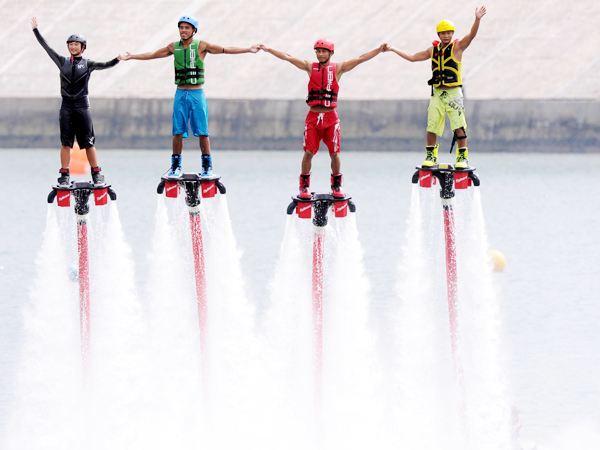 2013年中美澳藝術滑水對抗賽分站賽精彩瞬間