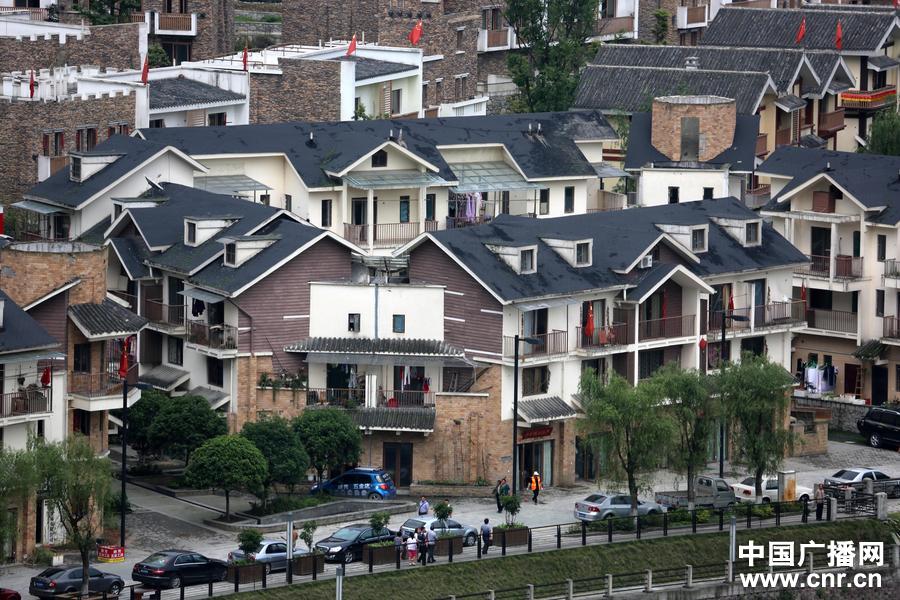 四川汶川地震5周年:映秀五一迎來旅游高峰