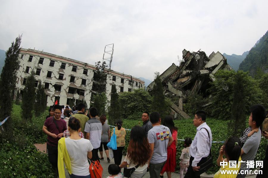 四川汶川地震5周年：映秀五一迎來旅游高峰