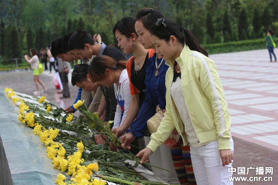 四川汶川地震5周年：映秀五一迎來(lái)旅游高峰