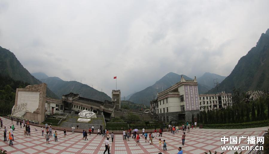 四川汶川地震5周年：映秀五一迎來旅游高峰