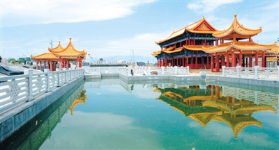 西部首個(gè)高端濱水生態(tài)中央商務(wù)區(qū)--銀川閱海灣快速崛起