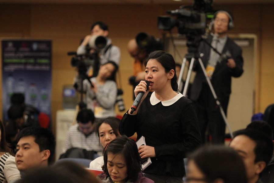 中國日報記者提問