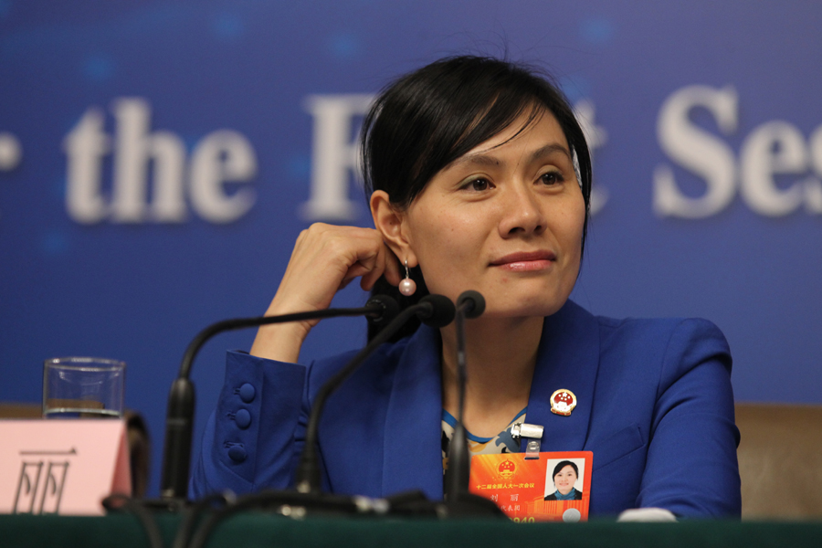 廈門三度足浴有限公司職工劉麗代表