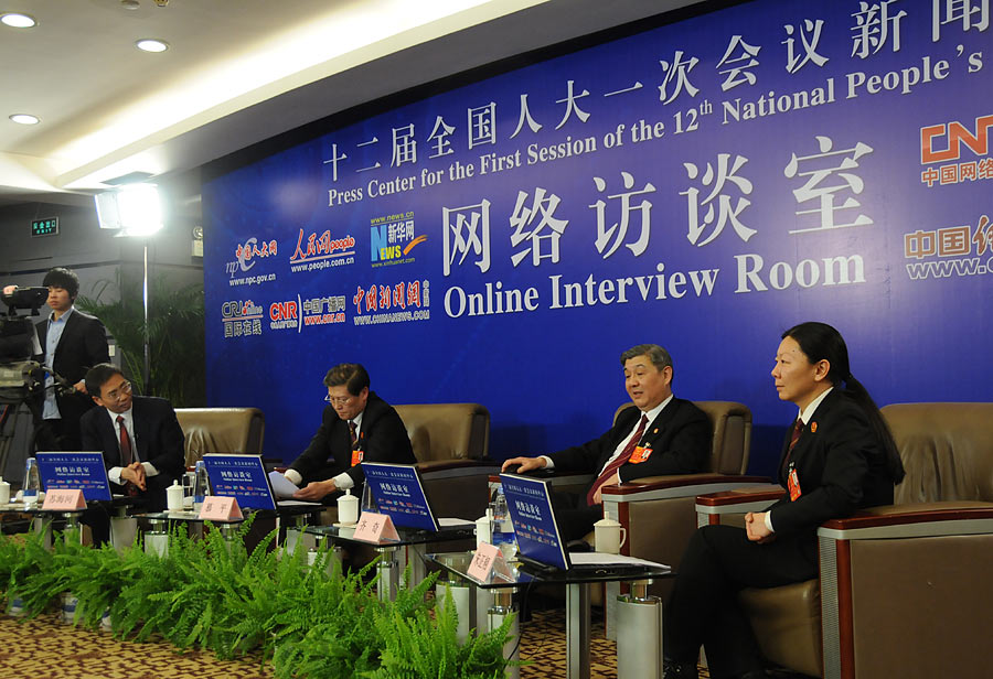 訪談現(xiàn)場(chǎng)