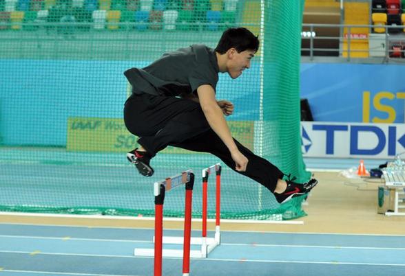 政協委員劉翔訓練忙 備戰田聯室內錦標賽