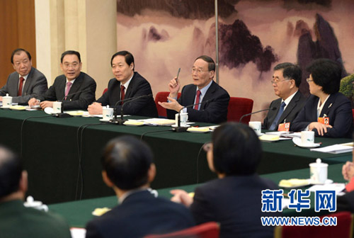 王岐山：實現速度與結構、質量、效益相統一需要長期的過程