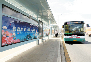 [南博會]昆明道路變通暢 市民出行心情舒暢