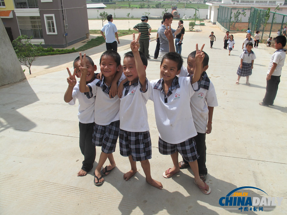 盈江縣第四小學 災后重建、涅槃重生的大盈江畔美麗校園