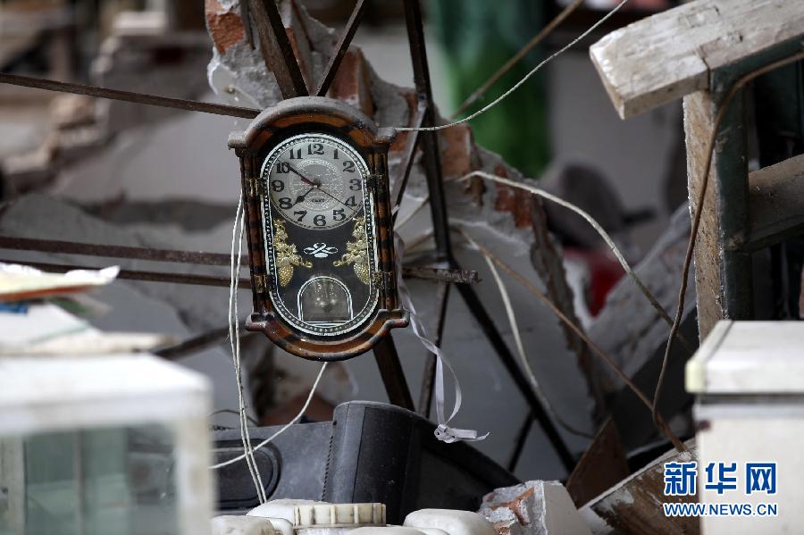 直擊四川雅安重災區龍門鄉