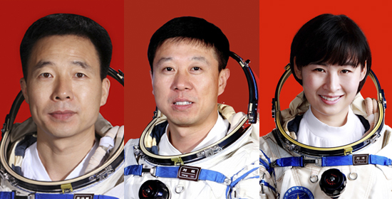 中國十名航天員三位晉升少將 飛天進男女搭配時代