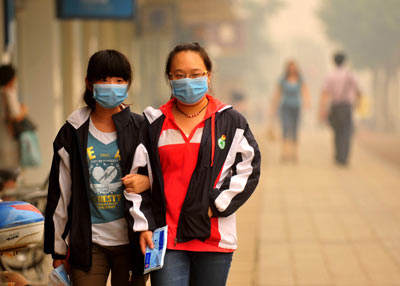 霧霾嚴重 如何預防呼吸道疾病(組圖)