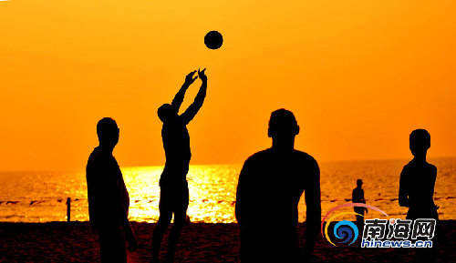 組圖：樂東風光引人醉 龍沐灣落日美景