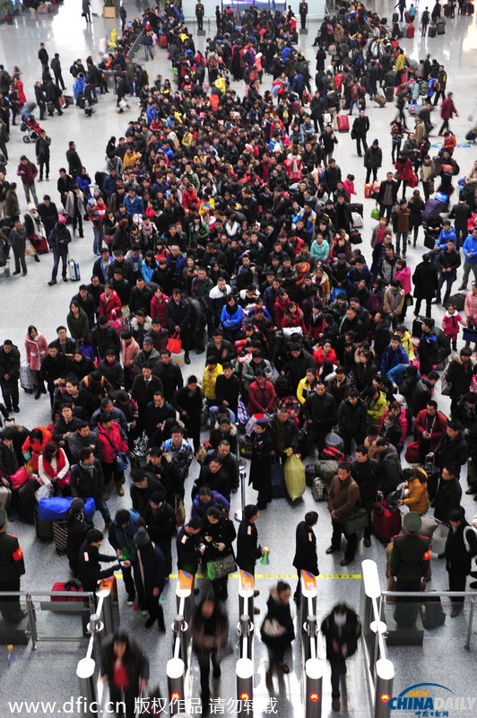 春運大幕將啟 客流高峰漸至