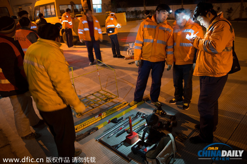 2014春運(yùn)特寫：高鐵衛(wèi)士