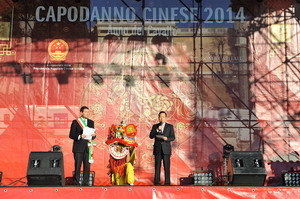 意大利羅馬舉行盛大慶?；顒?喜迎農歷馬年春節(jié)