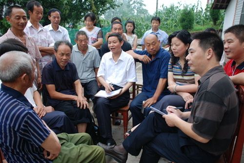 四川省營山縣城南鎮黨委書記文建明去世