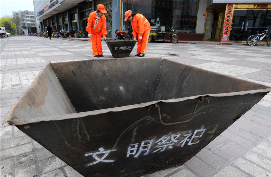 清明文明祭掃 不再煙霧繚繞