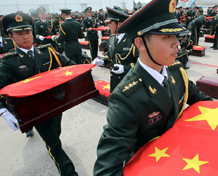 437具志愿軍烈士遺骸回國