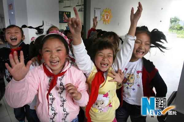 汶川地震災區的孩子們，你們還好嗎？