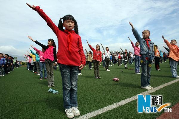 汶川地震災區的孩子們，你們還好嗎？
