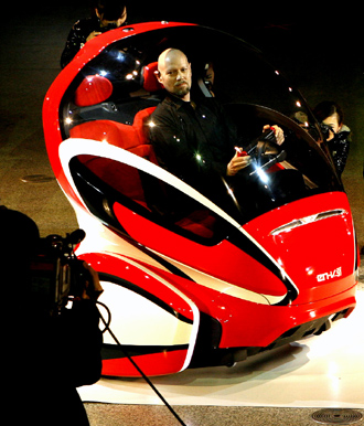 通用電動聯網概念車上海全球首發(fā)