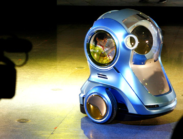 通用電動聯網概念車上海全球首發(fā)