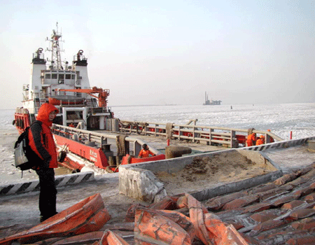 山東海冰連續導致船舶事故 經救助無人員傷亡