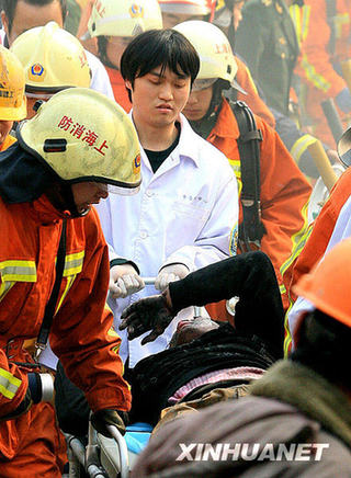 上海軌道交通11號(hào)線工地發(fā)生火災(zāi)