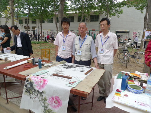 藝術在民間 走入農民牡丹畫創作第一村[組圖]