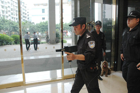 福州香格里拉進(jìn)行年度炸彈恐嚇演習(xí)