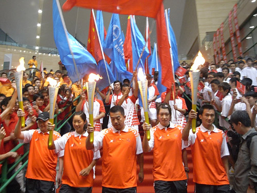 十一屆全運會河南火炬傳遞拉開序幕